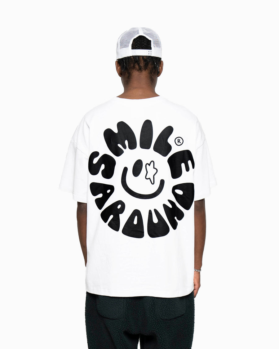 Dual Logo White T-Shirt