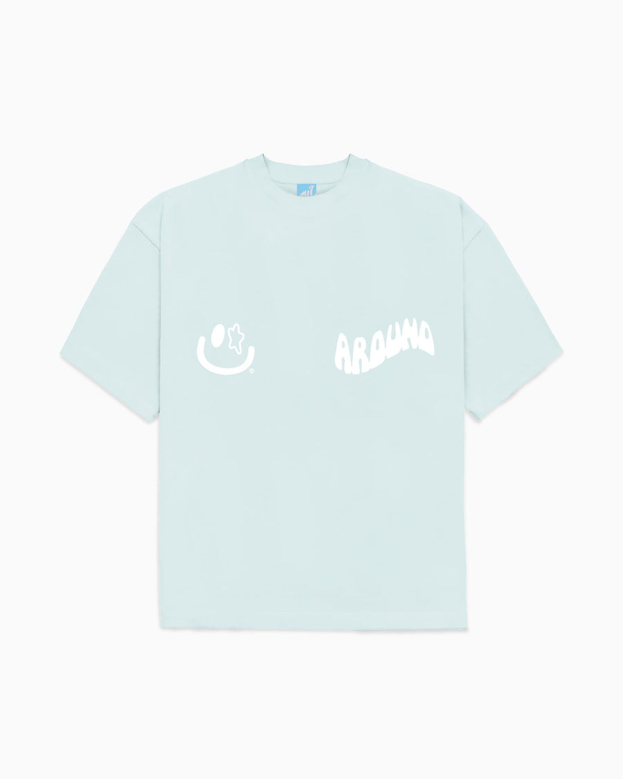 Dual Logo Sky T-Shirt