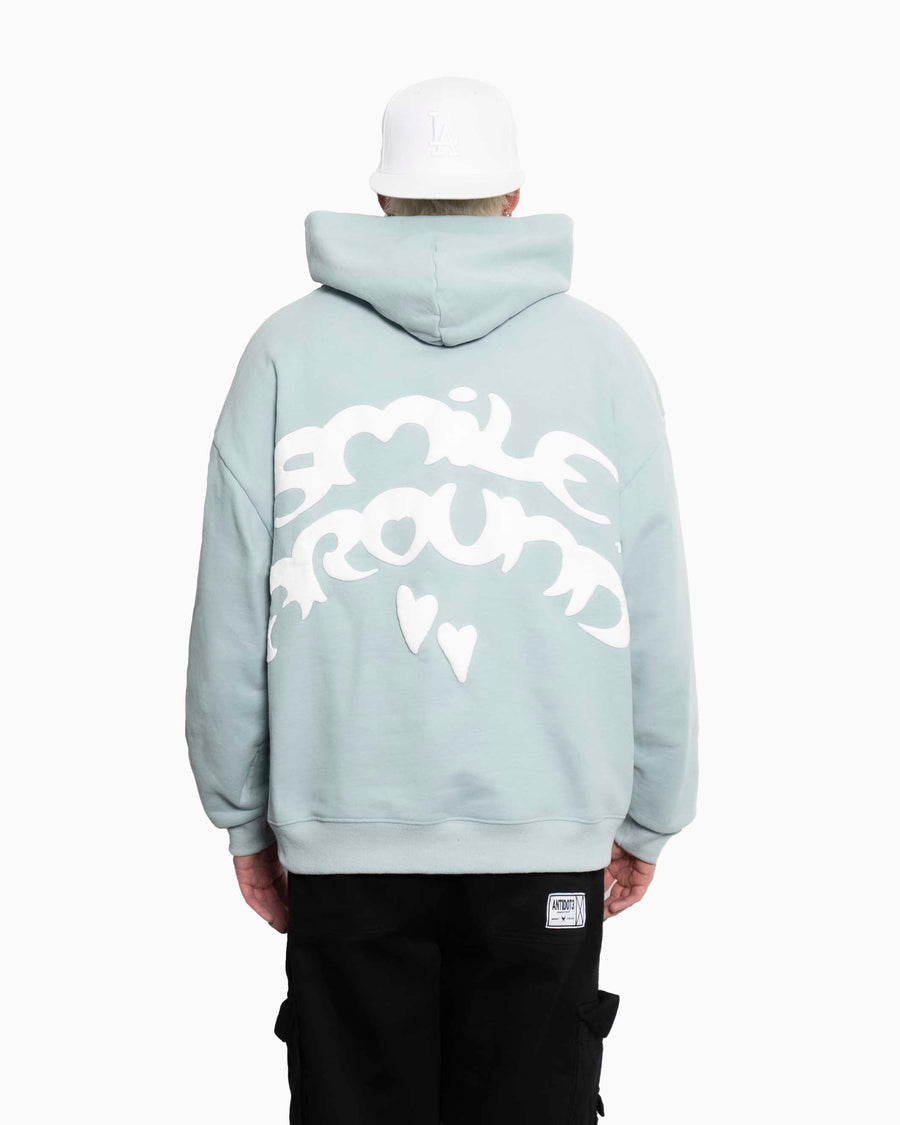 Hidden Hearts Hoodie Sky