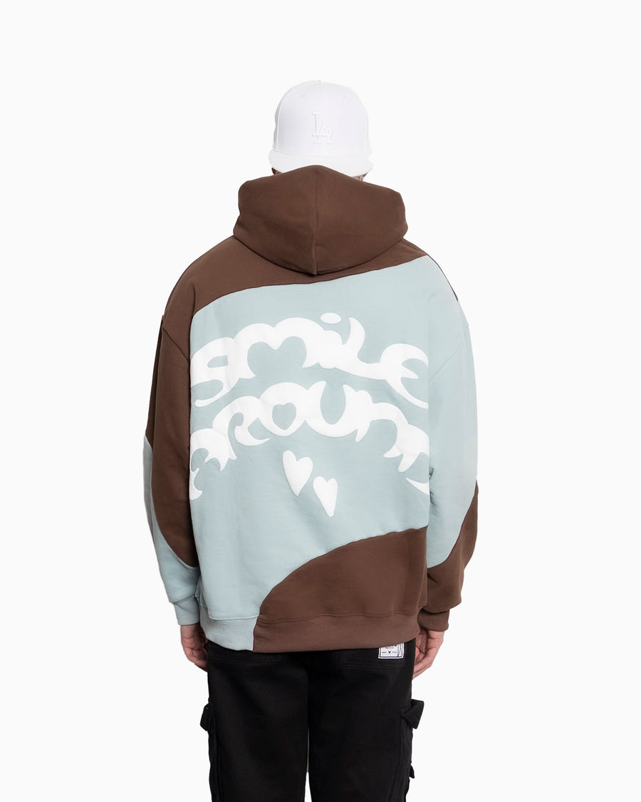 Contrast Cloud Hoodie 2