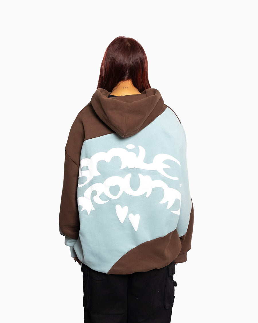 Contrast Cloud Hoodie 2