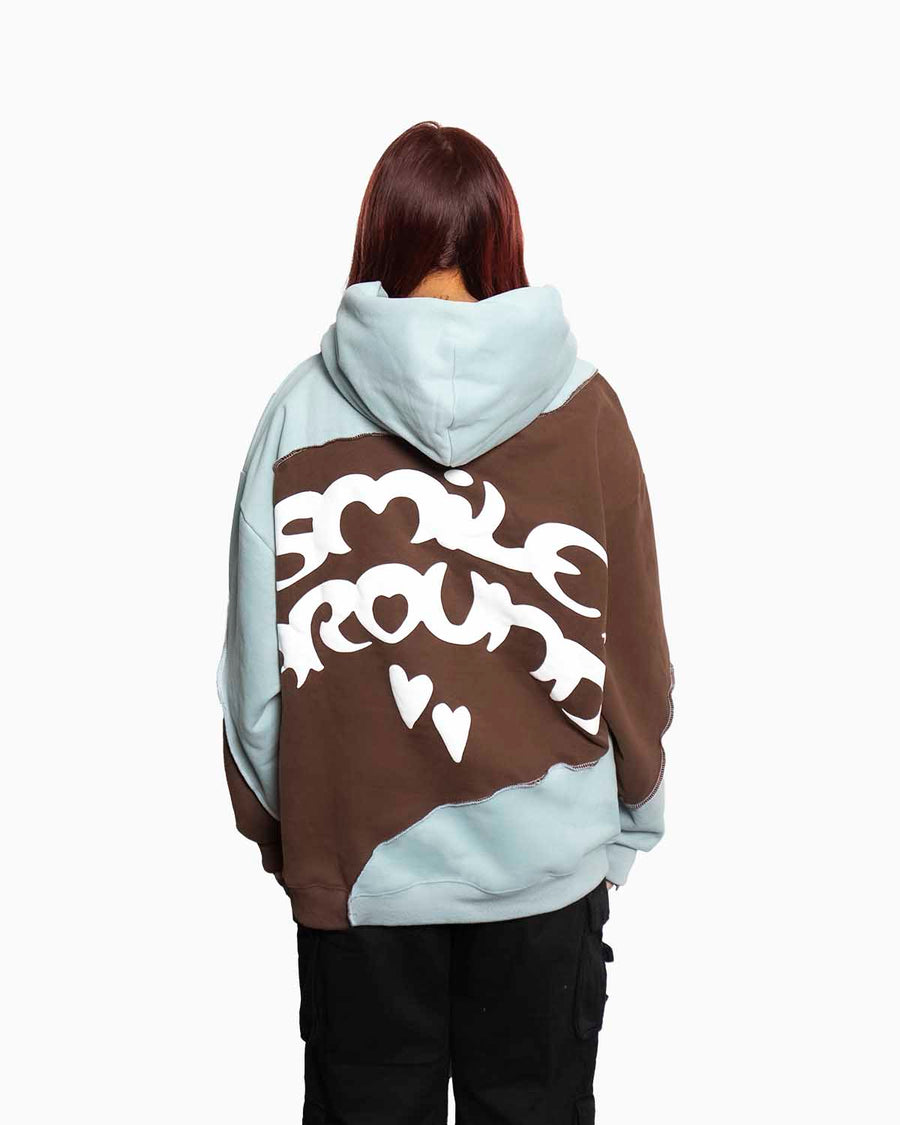 Contrast Cloud Hoodie 1