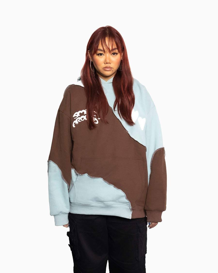 Contrast Cloud Hoodie 1