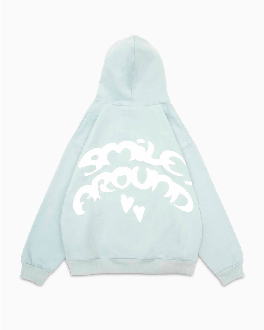 Hidden Hearts Hoodie Sky